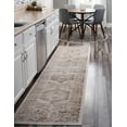 thumbnail image 1 of Rugs.com Eden Collection Rug – 6 Ft Runner Beige Medium Rug Perfect For Hallways, Entryways, 1 of 8
