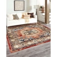 thumbnail image 1 of Rugs.com Eden Collection Rug – 7 Ft Square Terracotta Medium Rug Perfect For Living Rooms, Kitchens, Entryways, 1 of 9
