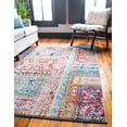 thumbnail image 1 of Rugs El Paso Collection Southwestern Geometric Distressed Multi Area Rug, 2" x 3", 1 of 9