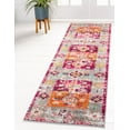 thumbnail image 1 of Rugs.com El Paso Collection Rug – 6 Ft Runner Pink Medium Rug Perfect For Hallways, Entryways, 1 of 9