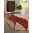 thumbnail image 1 of Rugs.com Equinox Collection Rug – 5' 3 x 8' Oval Multi Low Rug Perfect For Living Rooms, Large Dining Rooms, Open Floorplans, 1 of 8