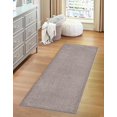 thumbnail image 1 of Rugs.com Everyday Solid Collection Rug – 10 Ft Runner Ash Gray Medium Rug Perfect For Hallways, Entryways, 1 of 9