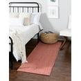 thumbnail image 1 of Rugs.com Everyday Solid Collection Rug – 13 Ft Runner Rust Red Medium Rug Perfect For Hallways, Entryways, 1 of 8