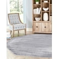 thumbnail image 1 of Rugs.com Finsbury Collection Rug – 5' 3 Octagon Gray Medium Rug Perfect For Living Rooms, Kitchens, Entryways, 1 of 6
