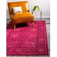 thumbnail image 1 of Rugs.com Fleur Collection Rug – 9' x 12' Red Medium-Pile Rug Perfect For Living Rooms, Large Dining Rooms, Open Floorplans, 1 of 9