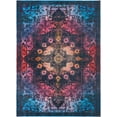 thumbnail image 1 of Rugs.com Francesca Collection Washable Rug – 10' x 14' Multi Black Flatweave Rug Perfect For Living Rooms, Large Dining Rooms, Open Floorplans, 1 of 6