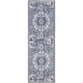 thumbnail image 1 of Rugs.com Francesca Collection Washable Rug – 6 Ft Runner Dark Gray Flatweave Rug Perfect For Hallways, Entryways, 1 of 8