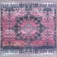 thumbnail image 1 of Rugs.com Francesca Collection Washable Rug – 8 Ft Square Antique Rose Flatweave Rug Perfect For Living Rooms, Kitchens, Entryways, 1 of 8