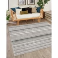 thumbnail image 1 of Rugs.com Gemstone Collection Rug – 7' Square Gray Medium Rug Perfect For Living Rooms, Kitchens, Entryways, 1 of 9