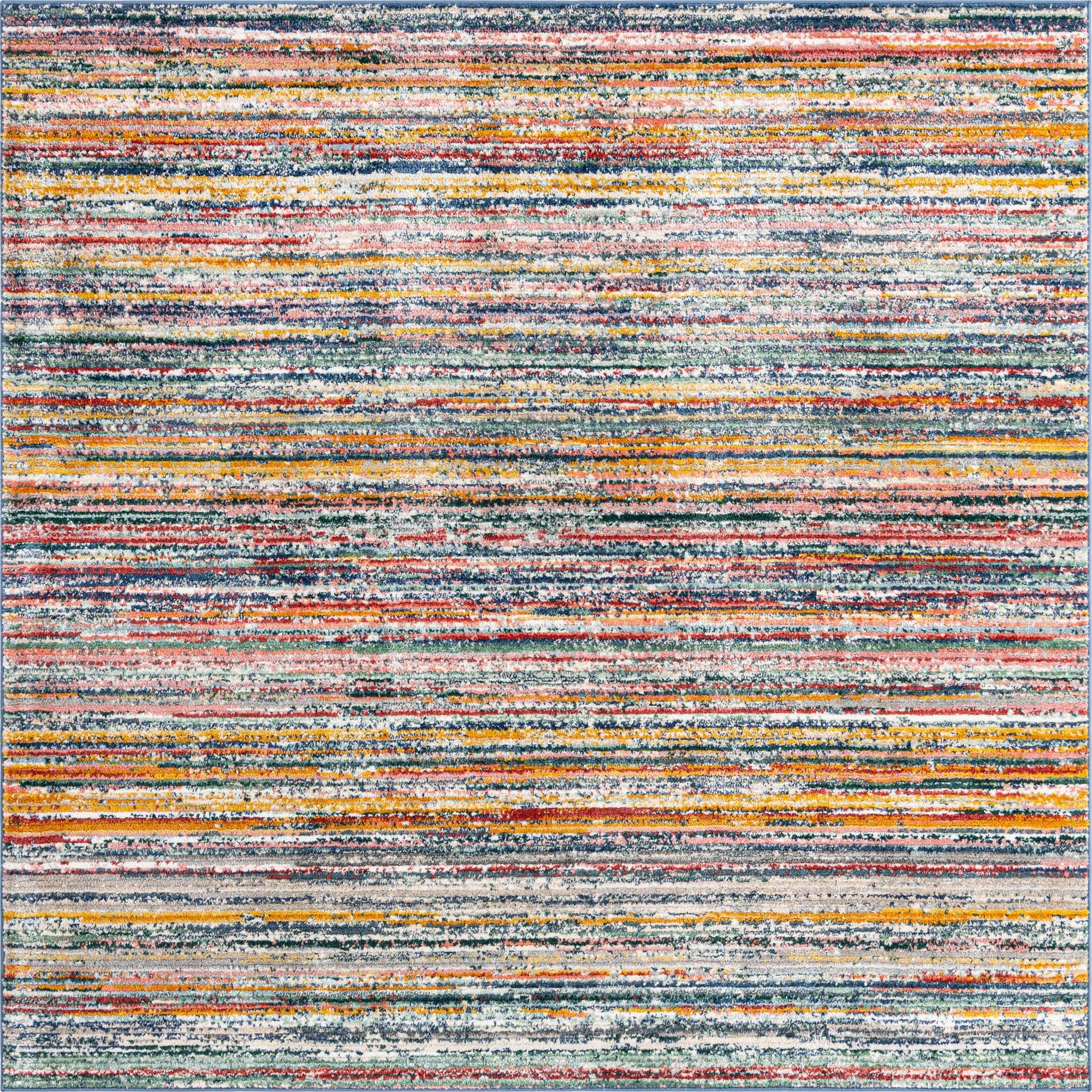Gemstone Rug Rugs.com Gemstone Collection Rug – 7' Square Multi Medium Rug Perfect ...