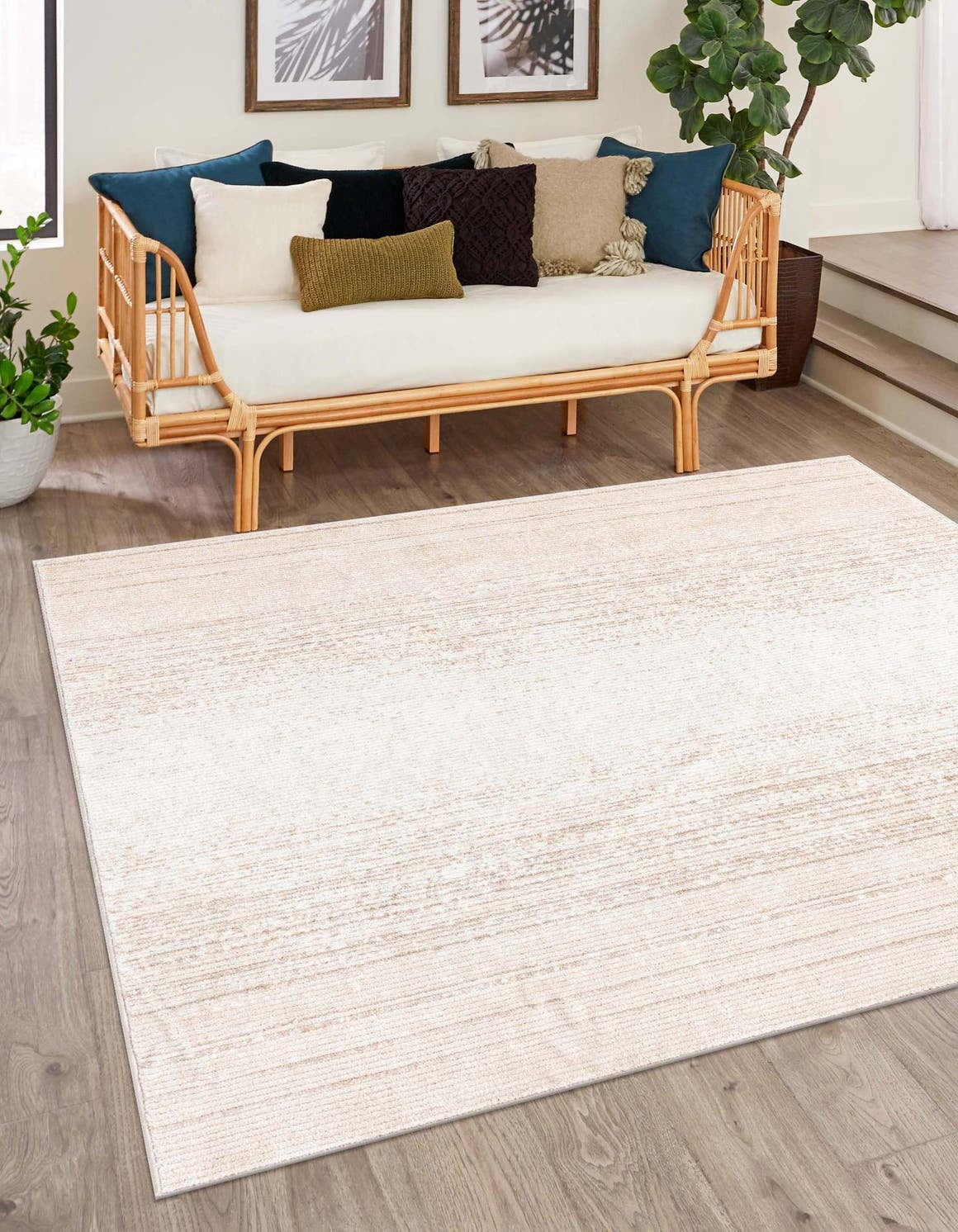 Gemstone Rug Rugs.com Gemstone Collection Rug – 9' 8 Square Ivory Medium Rug Perfect ...