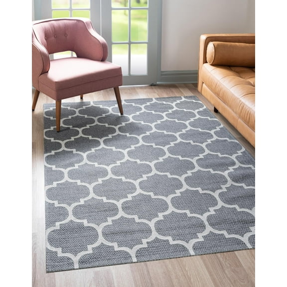 Rugs.com Georgia Collection Rug – 2' x 3' Dark Gray Flatweave Rug Perfect For Living Rooms, Large Dining Rooms, Open Floorplans