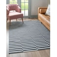 thumbnail image 1 of Rugs.com Georgia Collection Rug – 4' x 6' Black Flatweave Rug Perfect For Living Rooms, Large Dining Rooms, Open Floorplans, 1 of 9