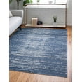 thumbnail image 1 of Rugs.com Georgia Collection Rug – 7' x 10' Navy Blue Flatweave Rug Perfect For Living Rooms, Large Dining Rooms, Open Floorplans, 1 of 9