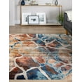 thumbnail image 1 of Rugs.com Gossamer Collection Rug – 5 Ft Square Brick Red Medium Rug Perfect For Living Rooms, Kitchens, Entryways, 1 of 9