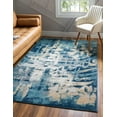thumbnail image 1 of Rugs.com Gossamer Collection Rug – 5' x 8' Navy Blue Medium Rug Perfect For Bedrooms, Dining Rooms, Living Rooms, 1 of 9