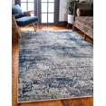 thumbnail image 1 of Rugs.com Gossamer Collection Rug – 9' x 12' Navy Blue Medium Rug Perfect For Living Rooms, Large Dining Rooms, Open Floorplans, 1 of 9
