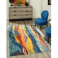 thumbnail image 1 of Rugs.com Haerfest Collection Rug – 2' x 3' Multi Low Rug Perfect For Entryways, Kitchens, Breakfast Nooks, Accent Pieces, 1 of 6