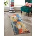 thumbnail image 1 of Rugs.com Haerfest Collection Rug – 6 Ft Runner Blue Low Rug Perfect For Hallways, Entryways, 1 of 6