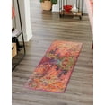 thumbnail image 1 of Rugs.com Haerfest Collection Rug – 8 Ft Runner Multi Low Rug Perfect For Hallways, Entryways, 1 of 5