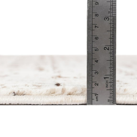 Rugs.com Hermitage Collection Rug – 7' x 10' Oval Chocolate Brown Medium Rug Perfect For Living Rooms, Large Dining Rooms, Open Floorplans