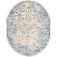 thumbnail image 1 of Rugs.com Highbury Collection Rug – 8' x 10' Oval Teal Medium-Pile Rug Perfect For Living Rooms, Large Dining Rooms, Open Floorplans, 1 of 1