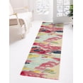 thumbnail image 1 of Rugs.com Hyacinth Collection Rug – 10 Ft Runner Pink Medium Rug Perfect For Hallways, Entryways, 1 of 9