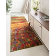 thumbnail image 1 of Rugs.com Hyacinth Collection Rug – 6 Ft Runner Multi Medium Rug Perfect For Hallways, Entryways, 1 of 9