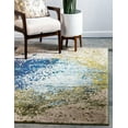 thumbnail image 1 of Rugs.com Hyacinth Collection Rug – 8' x 10' Blue Medium Rug Perfect For Living Rooms, Large Dining Rooms, Open Floorplans, 1 of 9