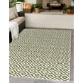 thumbnail image 1 of Rugs.com Jill Zarin Outdoor Collection Rug – 7' 10 x 10' Green Flatweave Rug Perfect For Living Rooms, Large Dining Rooms, Open Floorplans, 1 of 7