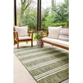 thumbnail image 1 of Rugs.com Jill Zarin Outdoor Collection Rug – 7' 10 x 10' Green Flatweave Rug Perfect For Living Rooms, Large Dining Rooms, Open Floorplans, 1 of 7