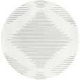 thumbnail image 1 of Rugs.com Kai Collection Rug – 10 Ft Round Ivory And Gray Medium-Pile Rug Perfect For Living Rooms, Kitchens, Entryways, 1 of 3
