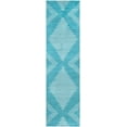 thumbnail image 1 of Rugs.com Kai Collection Rug – 10 Ft Runner Turquoise Medium-Pile Rug Perfect For Living Rooms, Kitchens, Entryways, 1 of 1