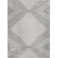 thumbnail image 1 of Rugs.com Kai Collection Rug – 10' x 13' Gray And Ivory Medium-Pile Rug Perfect For Living Rooms, Kitchens, Entryways, 1 of 3