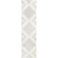 thumbnail image 1 of Rugs.com Kai Collection Rug – 12 Ft Runner Ivory And Gray Medium-Pile Rug Perfect For Living Rooms, Kitchens, Entryways, 1 of 1