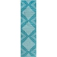 thumbnail image 1 of Rugs.com Kai Collection Rug – 12 Ft Runner Turquoise Medium-Pile Rug Perfect For Living Rooms, Kitchens, Entryways, 1 of 1
