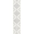 thumbnail image 1 of Rugs.com Kai Collection Rug – 14 Ft Runner Ivory And Gray Medium-Pile Rug Perfect For Living Rooms, Kitchens, Entryways, 1 of 1