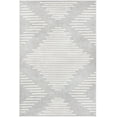 thumbnail image 1 of Rugs.com Kai Collection Rug – 4' x 6' Gray And Ivory Medium-Pile Rug Perfect For Living Rooms, Kitchens, Entryways, 1 of 3