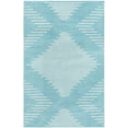 thumbnail image 1 of Rugs.com Kai Collection Rug – 5' x 8' Light Blue Medium-Pile Rug Perfect For Living Rooms, Kitchens, Entryways, 1 of 3
