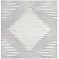 thumbnail image 1 of Rugs.com Kai Collection Rug – 7 Ft Square Gray And Ivory Medium-Pile Rug Perfect For Living Rooms, Kitchens, Entryways, 1 of 1