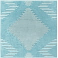 thumbnail image 1 of Rugs.com Kai Collection Rug – 7 Ft Square Light Blue Medium-Pile Rug Perfect For Living Rooms, Kitchens, Entryways, 1 of 1