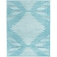 thumbnail image 1 of Rugs.com Kai Collection Rug – 8' x 10' Light Blue Medium-Pile Rug Perfect For Living Rooms, Kitchens, Entryways, 1 of 3