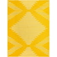 thumbnail image 1 of Rugs.com Kai Collection Rug – 9' x 12' Yellow Medium-Pile Rug Perfect For Living Rooms, Kitchens, Entryways, 1 of 3