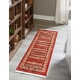 thumbnail image 1 of Rugs.com Kashkuli Gabbeh Collection Rug – 2' 7 x 10' Runner Rust Red Medium Rug Perfect For Hallways, Entryways, 1 of 8