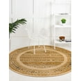 thumbnail image 1 of Rugs.com Kashkuli Gabbeh Collection Rug – 6' Round Ivory Medium Rug Perfect For Kitchens, Dining Rooms, 1 of 8