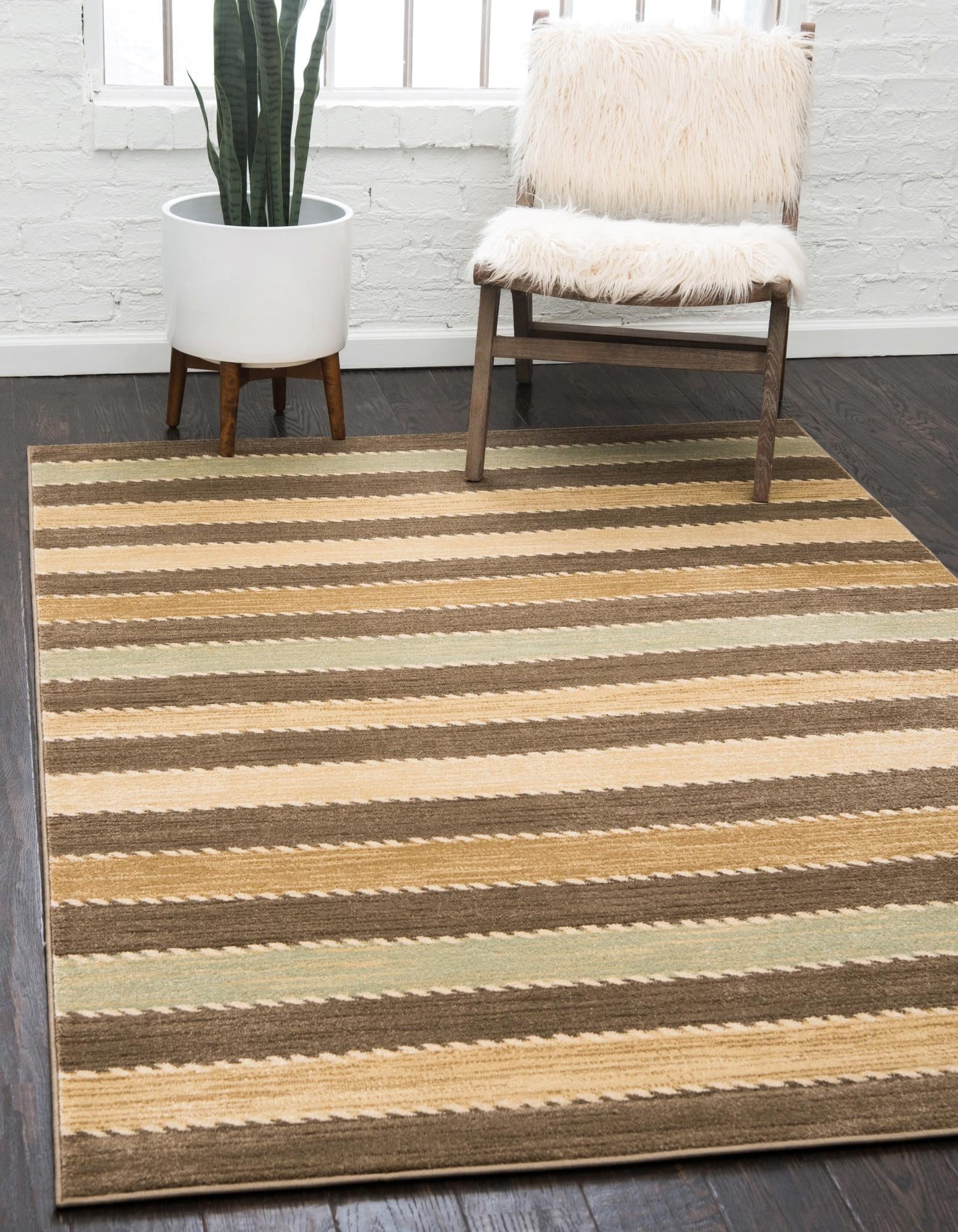Rugs.com Kashkuli Gabbeh Collection Rug – 6' x 9' Brown Medium Rug ...