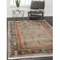 thumbnail image 1 of Rugs.com Kashkuli Gabbeh Collection Rug – 8' x 11' Light Blue Medium Rug Perfect For Living Rooms, Large Dining Rooms, Open Floorplans, 1 of 9