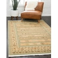 thumbnail image 1 of Rugs.com Kashkuli Gabbeh Collection Rug – 9' x 12' 2 Light Green Medium Rug Perfect For Living Rooms, Large Dining Rooms, Open Floorplans, 1 of 9