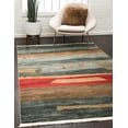 thumbnail image 1 of Rugs.com Kashkuli Gabbeh Collection Rug – 9' x 12' Blue Medium Rug Perfect For Living Rooms, Large Dining Rooms, Open Floorplans, 1 of 9