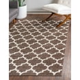 thumbnail image 1 of Rugs.com Lattice Collection Rug – 7' x 10' Brown Medium Rug Perfect For Bedrooms, Dining Rooms, Living Rooms, 1 of 9
